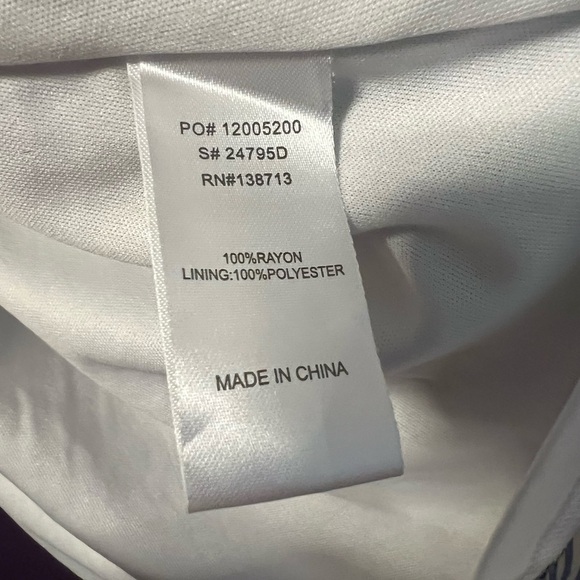 Doe & Rae Pineapple Print Cold Shoulder Dress - Picture 8 of 8